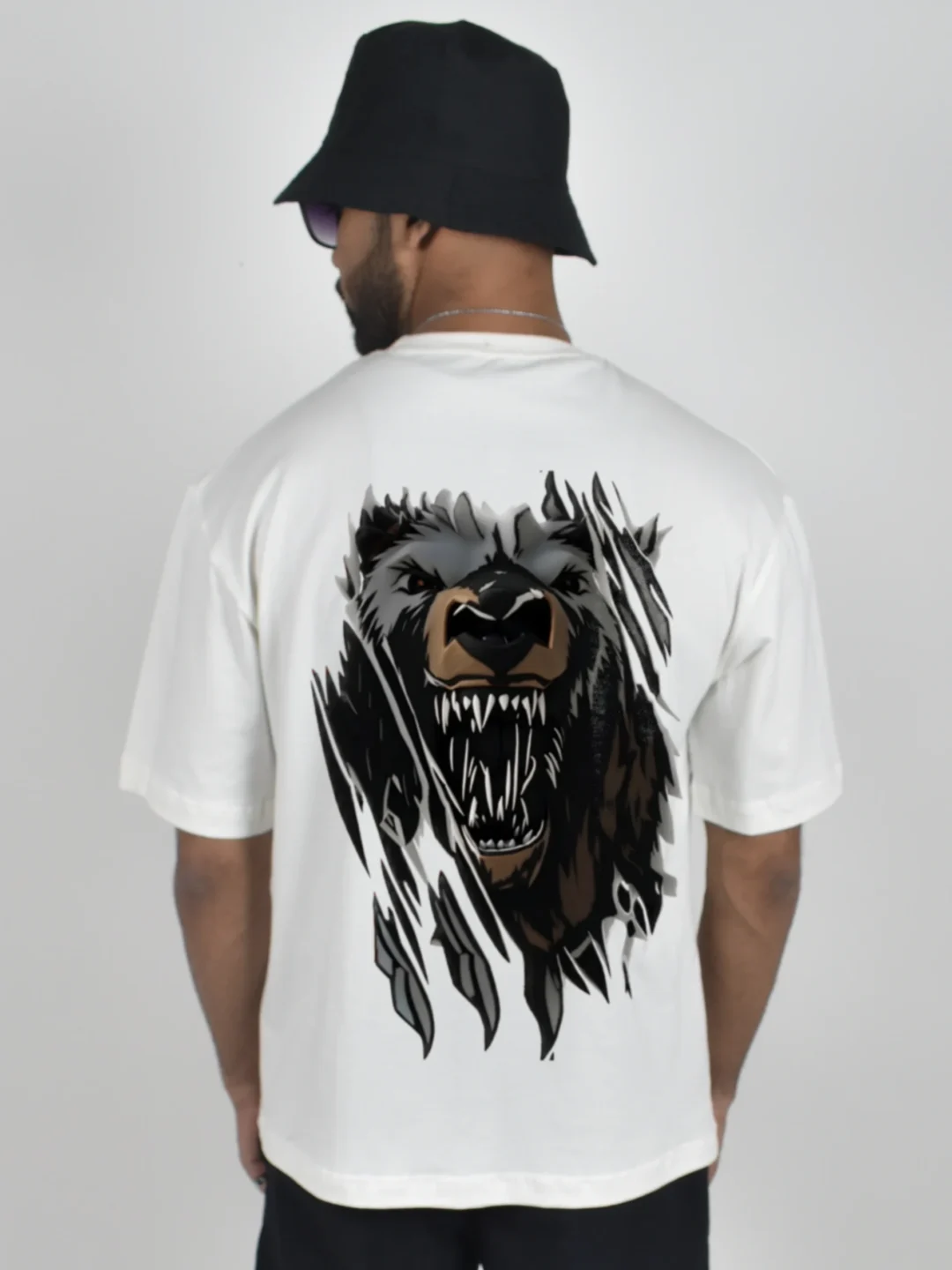 Wild Grizzly Oversized Tshirt