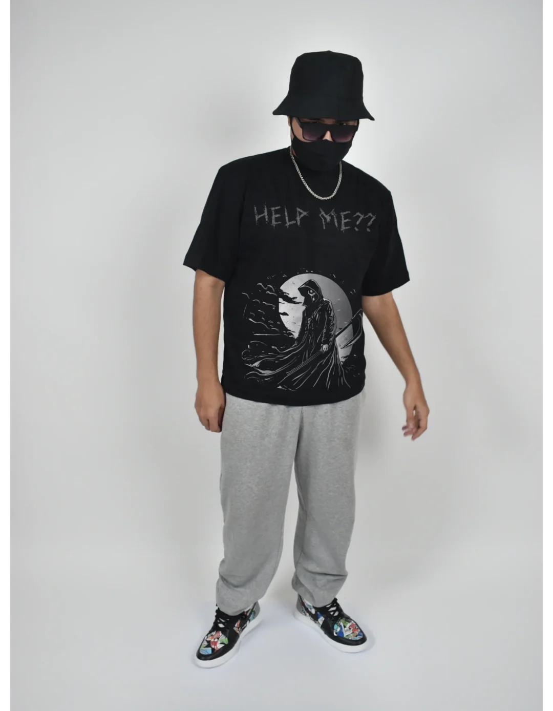 Shinigami Oversized Tee - Image 2