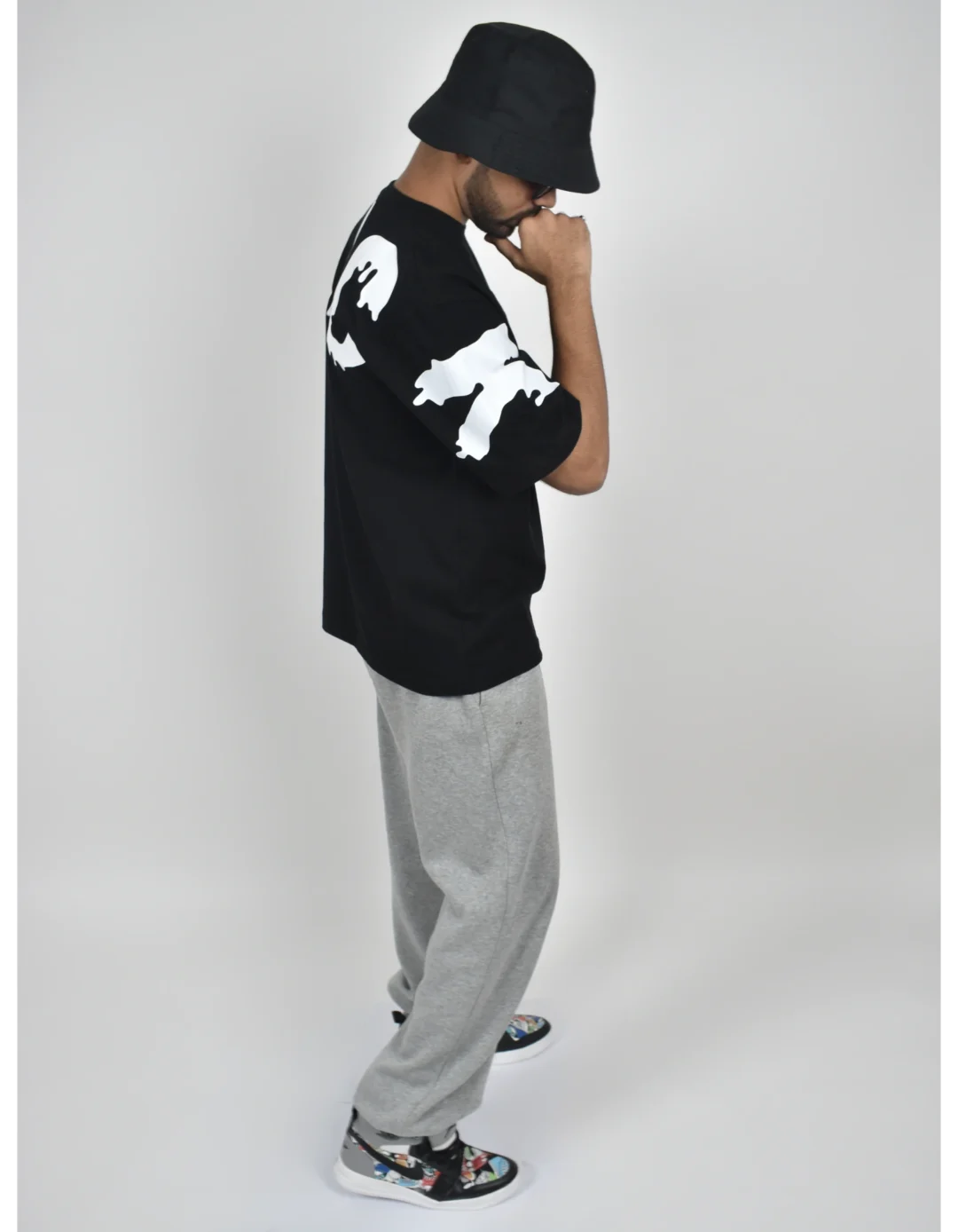 Back in Black Oversized Tshirt - Image 5