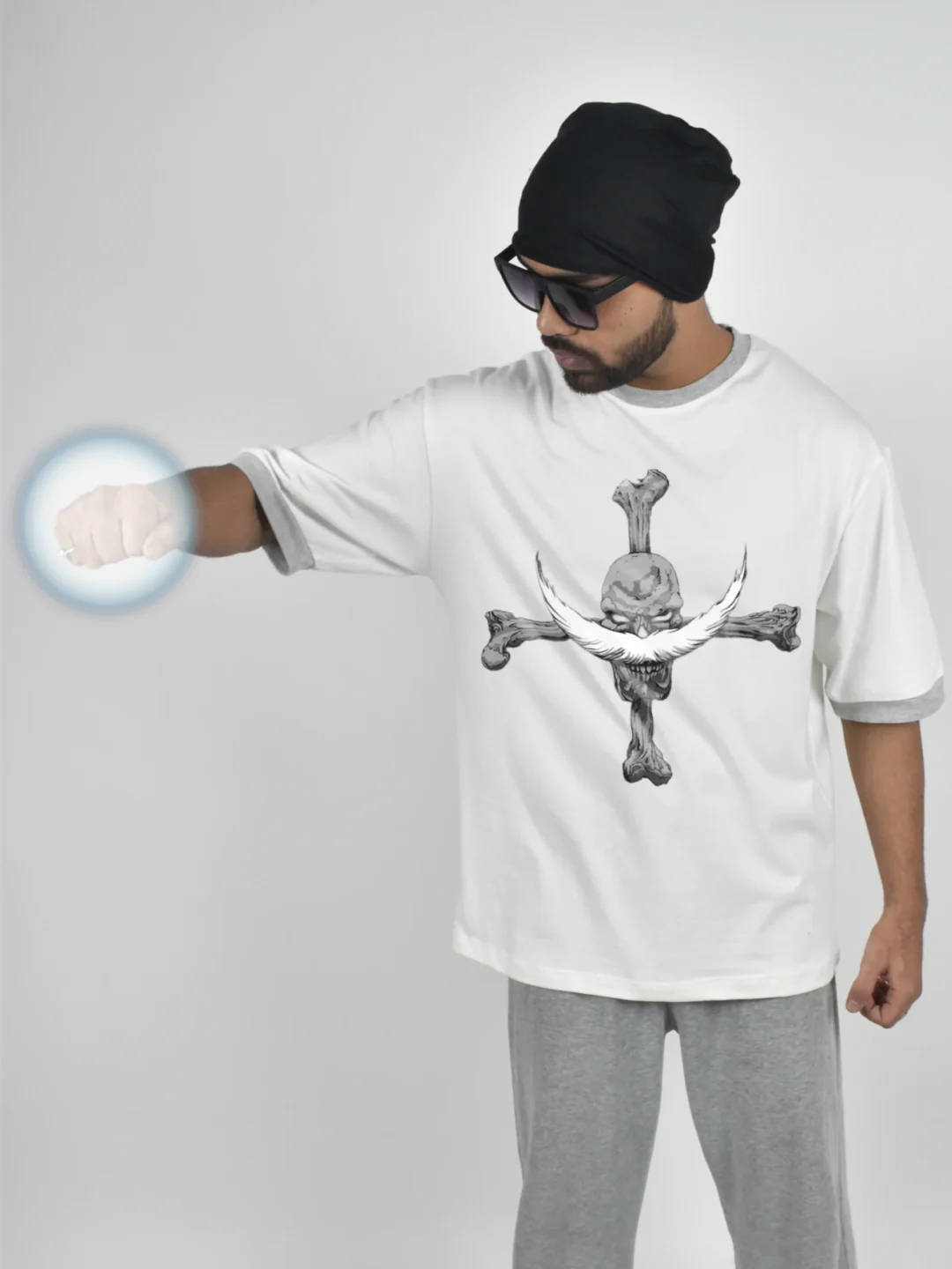 Whitebeard Oversized Off-White Tshirt